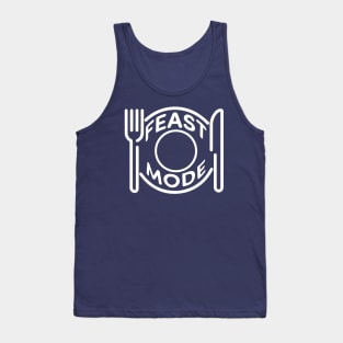 Feast Mode - White Tank Top